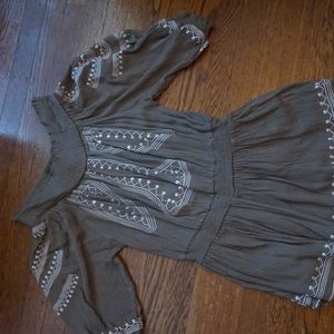 OLIVE GREEN ROMPER